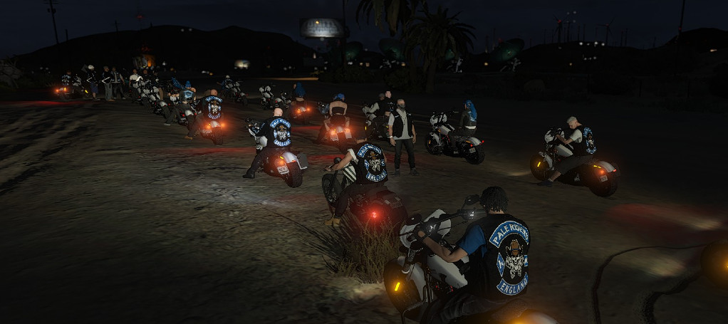 prmc_us's tweet photo. Today we had our 3 year ride hosted by our very own @PaleRidersMCUK and the hard and stressful task they had was such a success. Such a beautiful sight to see! Great job everyone #GTAV #GTARP #FiveM #Outlaw #Motorcycleclub #GTABiker #twitchstreamer #PRMC #PaleRidersMC  #worldwide https://t.co/NpQn32jUj9