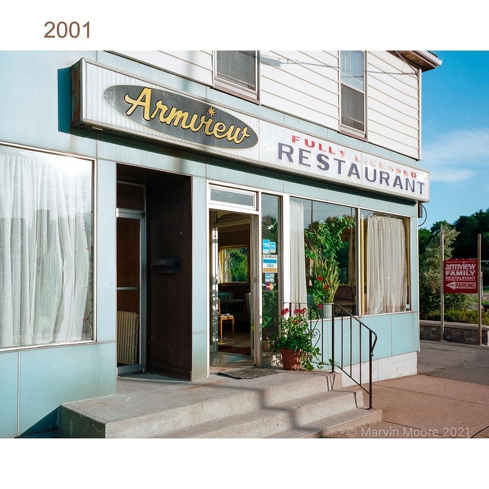 marvin_moore's tweet photo. Vintage Halifax Armview Restaurant and the Rotary Barbershop 2001 https://t.co/QYRavGQ3WI https://t.co/DrO28lclew