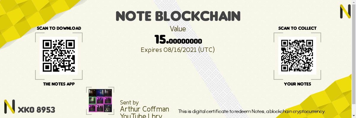 ArthurCoffman8's tweet photo. $ #crypto #airdrop #cashdrop  follow on Twitter
✔️ #noteblockchain app https://t.co/KGVyDivrm9