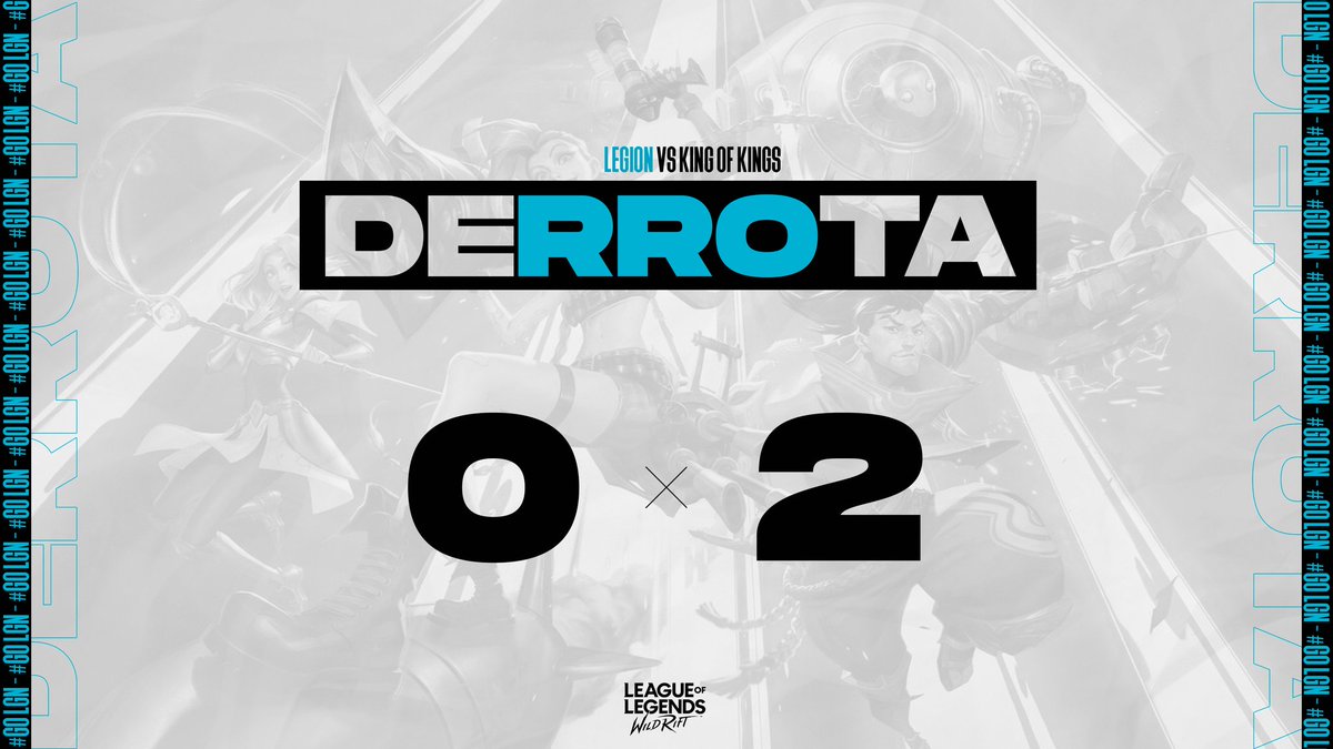 #WildRift ⚔️

Caemos 2x0 contra <a href="/KingOfKings_GG/">King Of Kings 👑</a> y acumulamos otra derrota en la tabla de la <a href="/EML_Latam/">EML</a>.

Bien jugado 👏

#GoLGN 🐯