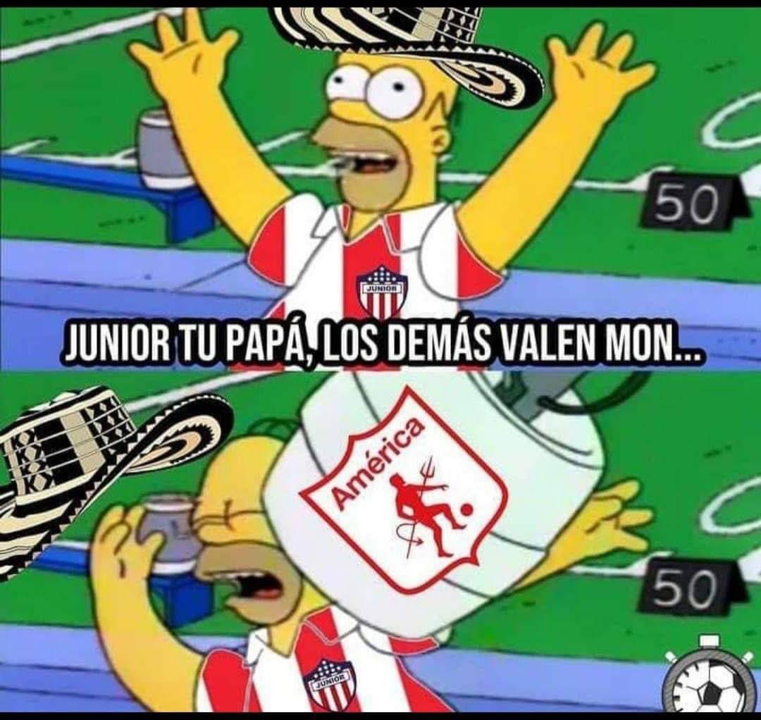 Post by Simpsons América de Cali on X: 😂😂😂, image size:1080x1022