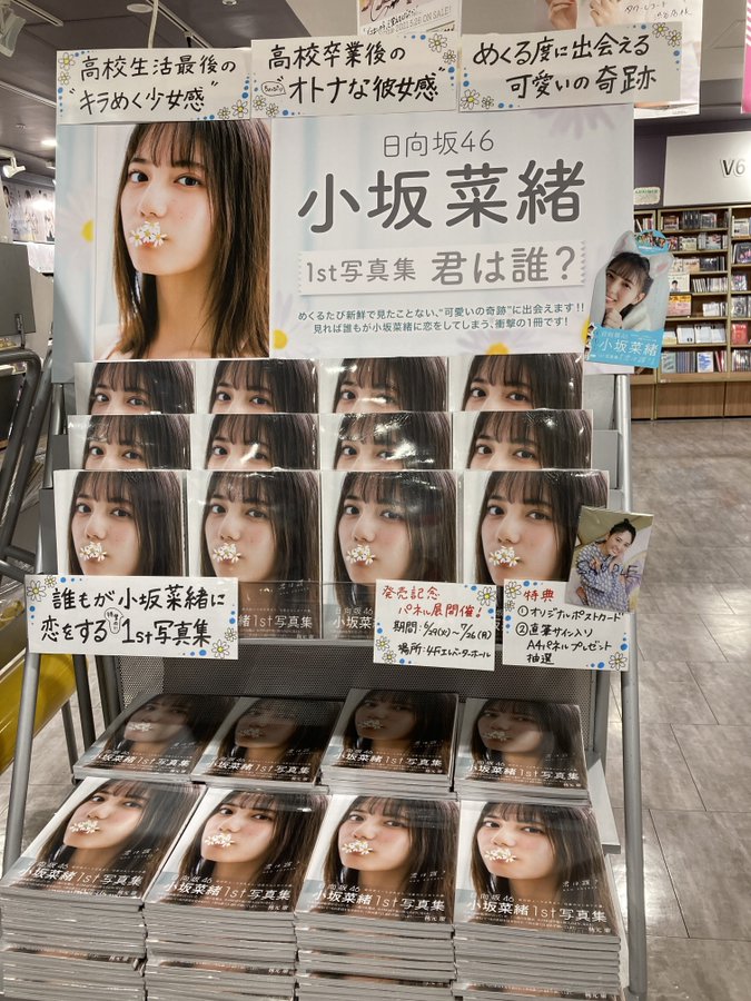 超ポイントアップ祭 小坂菜緒 1st 写真集 君は誰? 特典 ポストカード