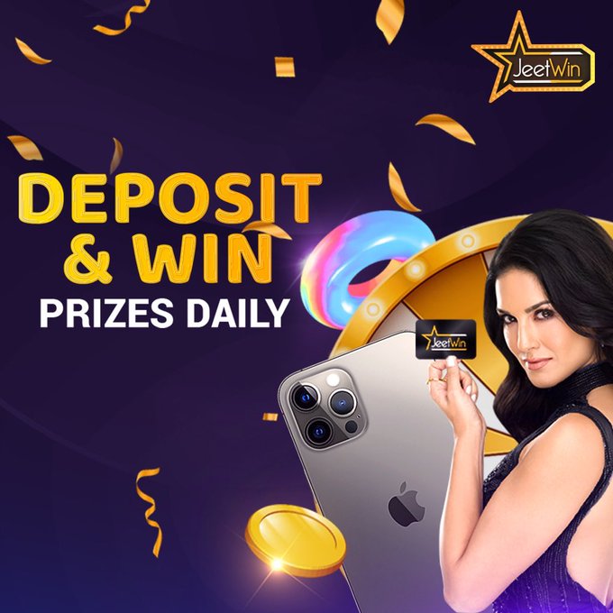 Join @JeetWinOfficial for ultimate entertainment & daily deposit prizes. Deposit & win one FREE spin