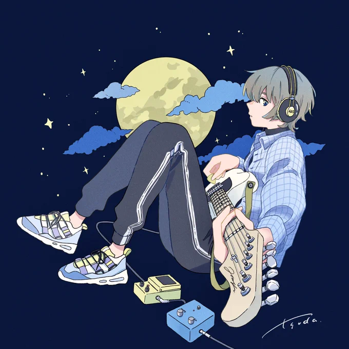 #一次創作絵師拡散フェス01
主に青色です。 