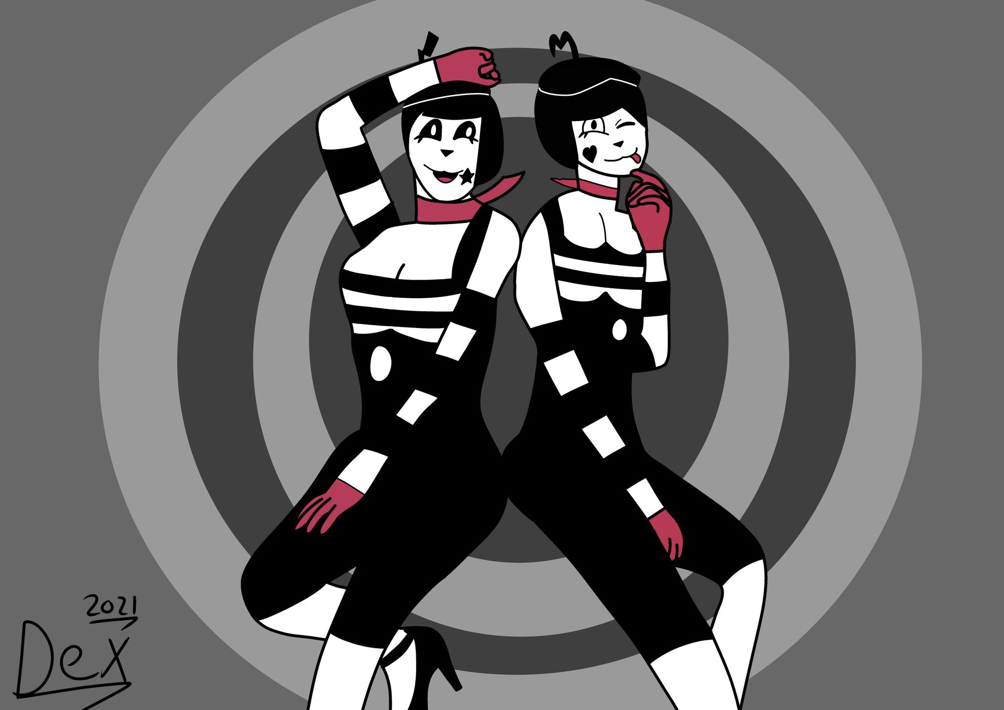 Mime crimes, Mime And Dash