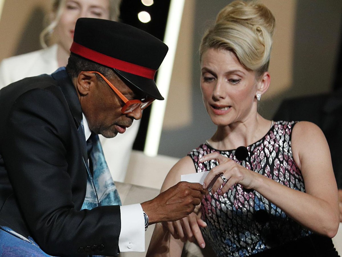 Spike Lee accidentally reveals Cannes Palme d'Or winner early