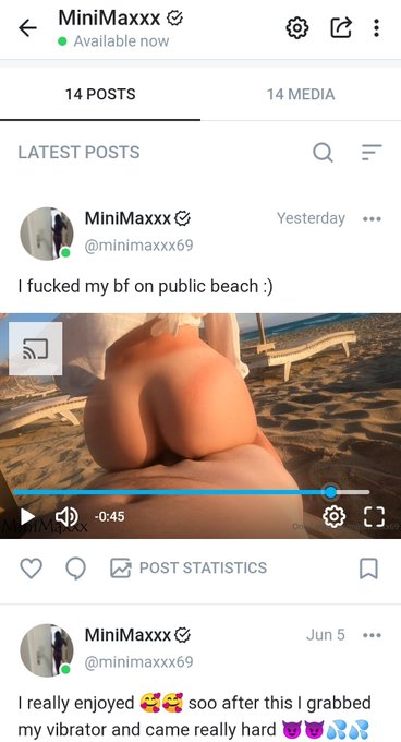 Its new video out 🥰   https://t.co/3A5sDT9pop  #SellingContent #amatureporn #porn #sex #onlyfansmature<a href="/tag/sellingcontent"class="tags">#SellingContent</a><a href="/tag/sex"class="tags"><span>#sex</span></a><a href="/tag/porn"class="tags"><span>#porn</span></a><a href="/tag/amatureporn"class="tags"><span>#amatureporn</span></a><a href="/tag/onlyfansmature"class="tags"><span>#onlyfansmature</span></a>