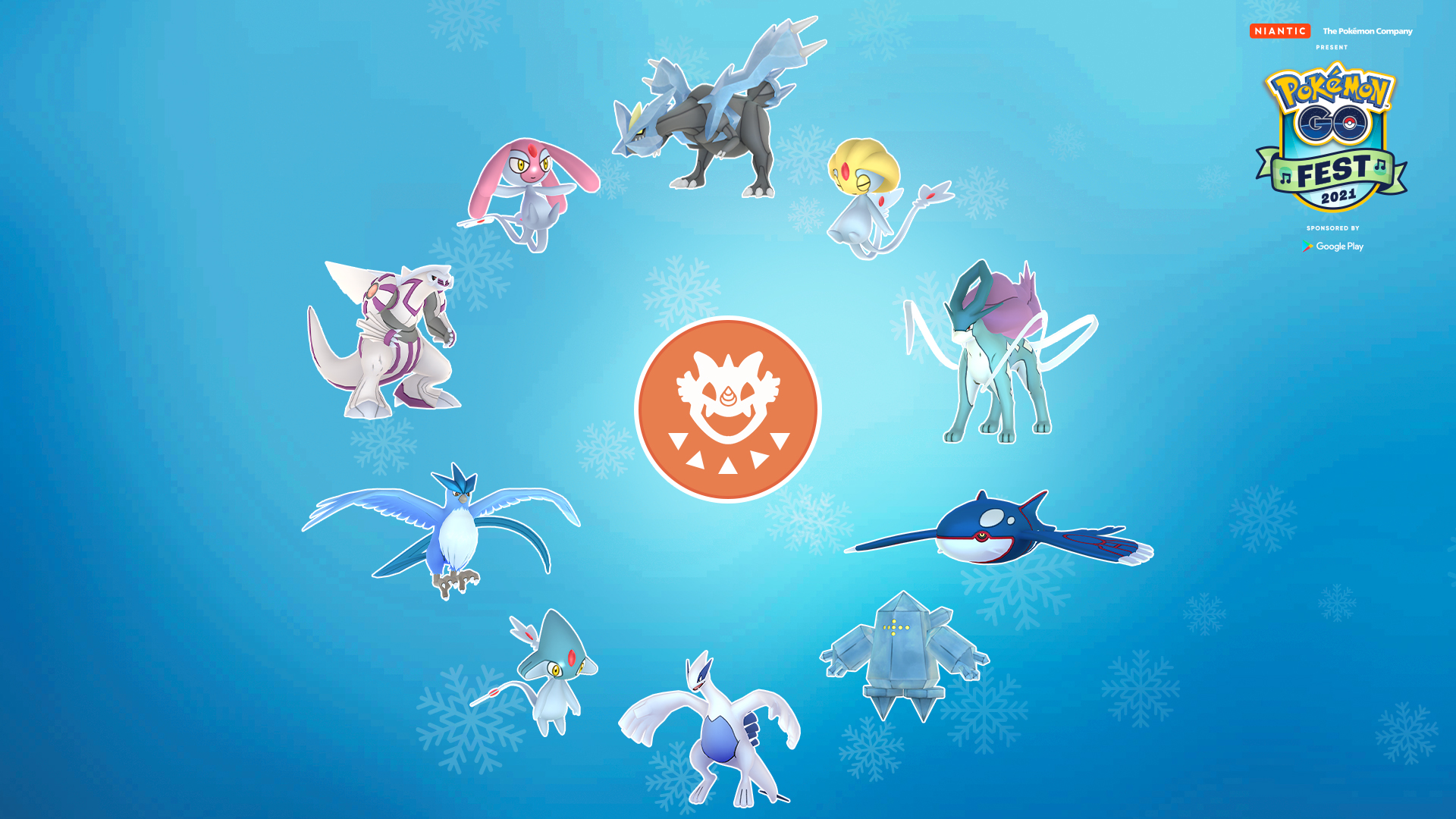 Twitter 上的 Pokemon Go Japan Pokemon Go Fest 21 の期間中は 風 溶岩 極寒 雷 の4つのテーマの時間帯に分けられ それぞれで異なる伝説のポケモンが登場します 極寒 の 伝説レイドバトル では何が登場するか見てみましょう