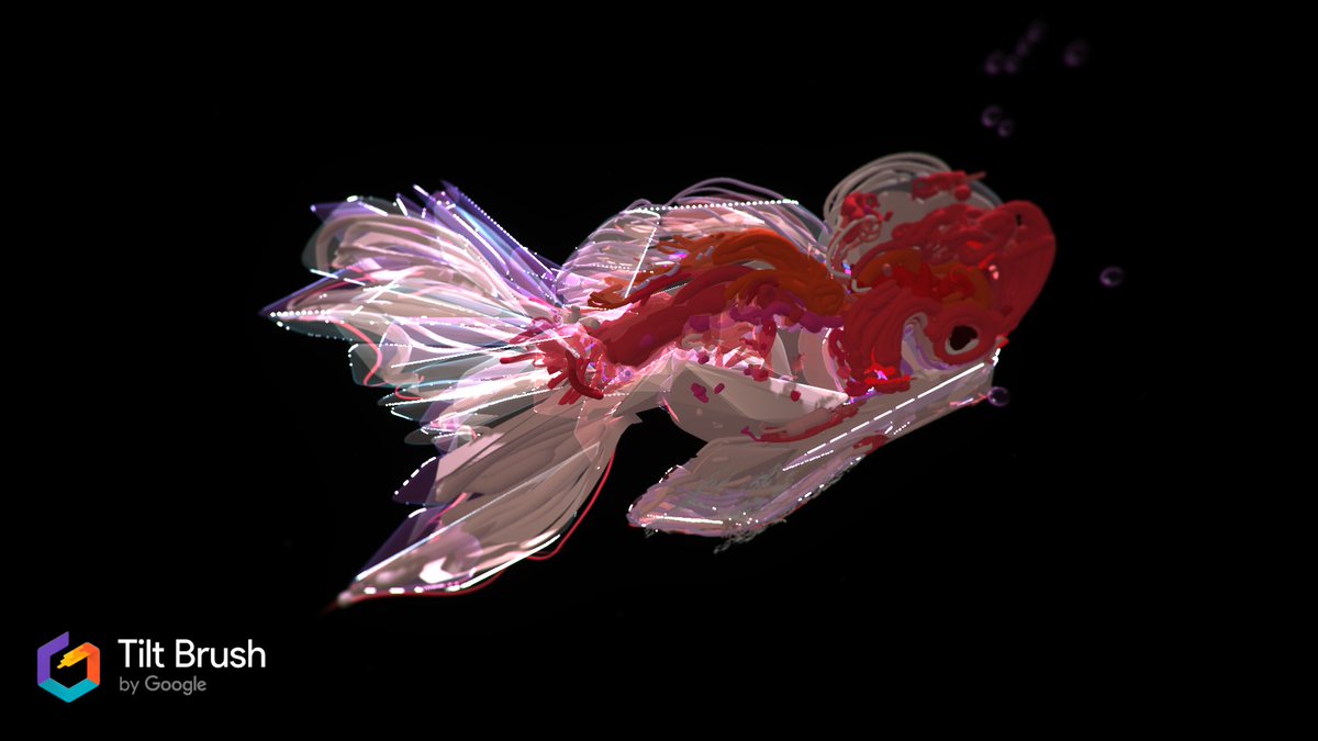 torazo_vr's tweet photo. before lunch practice...DAY 42#1 #VR #TiltBrush #vivepro #PortfolioDay #Torazo #painting #Tiltparty #vrbeginner
quick drawing 🎣 https://t.co/jGQdrCyvjO