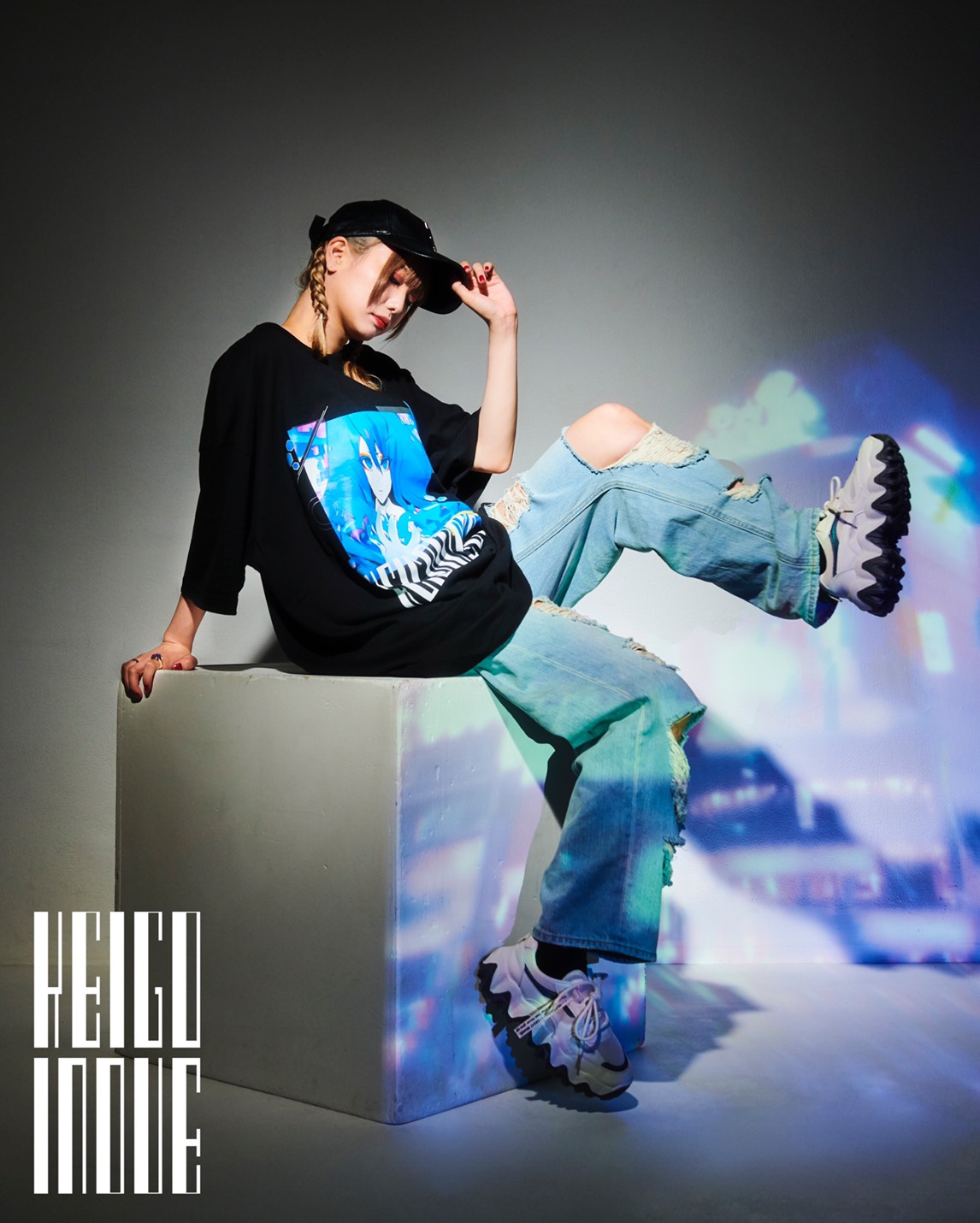 Ado x KEIGO INOUE コラボTシャツ ブラックLサイズ 未使用品