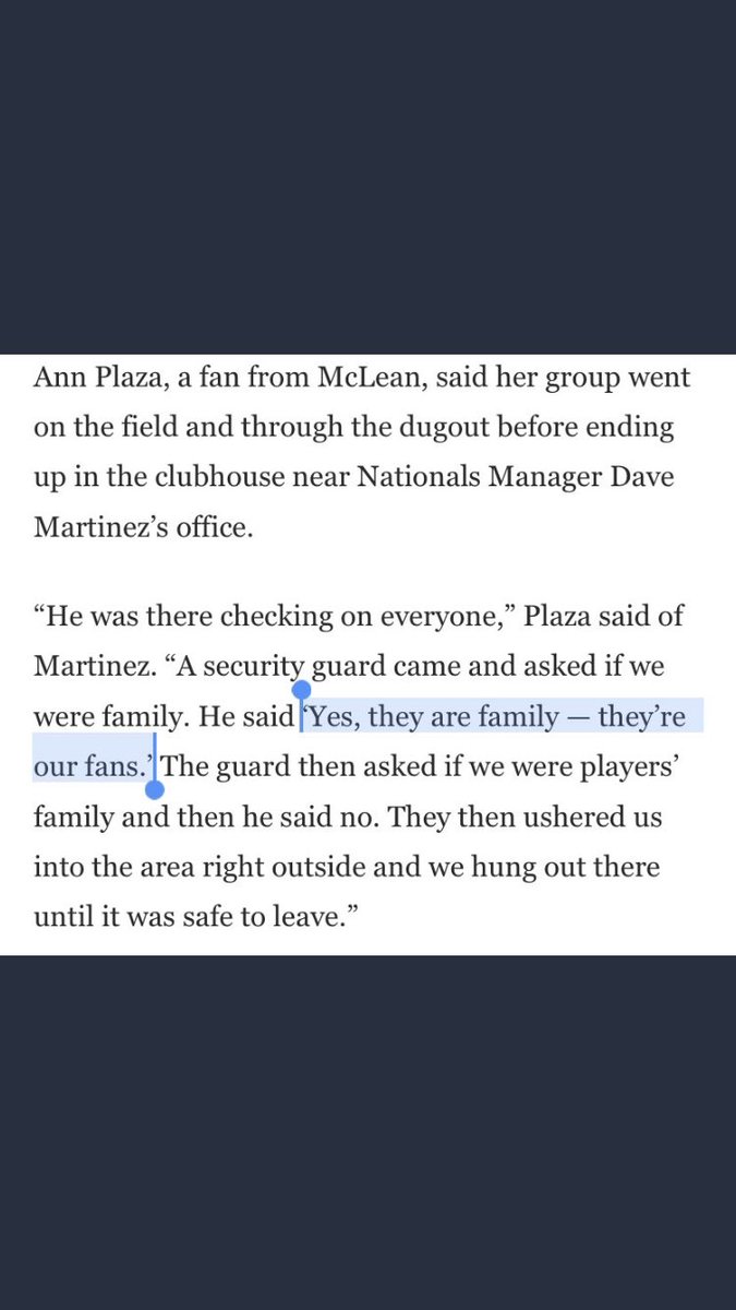 Ladies Who Like Baseball (@lontdc1) on Twitter photo Erect the statue of Davey Martinez in front of <a href="/Nationals/">Washington Nationals</a> Park tomorrow.
You find us ANY other MLB skipper who would have done and said this tonight.
#natitude Erect the statue of Davey Martinez in front of <a href="/Nationals/">Washington Nationals</a> Park tomorrow.
You find us ANY other MLB skipper who would have done and said this tonight.
#natitude