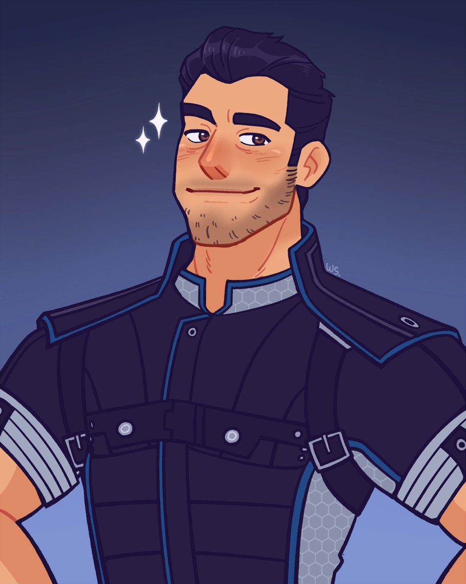 Here's some Kaidan Alenko because I think he's a very cool lad (and squadmate) 💙

#MassEffect #MassEffectLegendaryEdition #KaidanAlenko