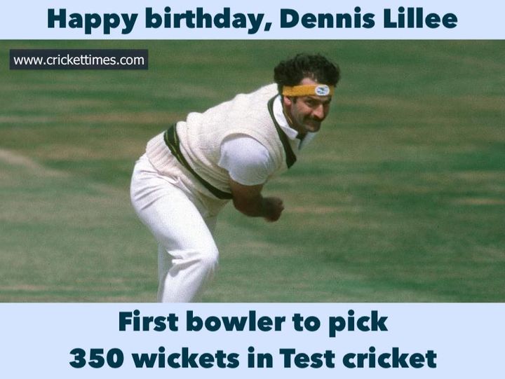 Happy Birthday, Dennis Lillee 