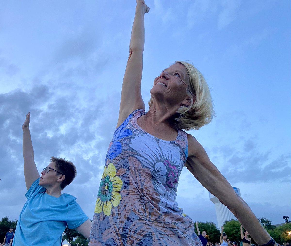 jphirsch's tweet photo. Another brilliant Addison After Dark event - REC the Night. Texas Clearwater Revival and Extended PLAY provided the music while Ricky Tran led the yoga. @VisitAddison @AddisonMagazine #addisonafterdark #addison #recthenight https://t.co/92ikzL8a9S
