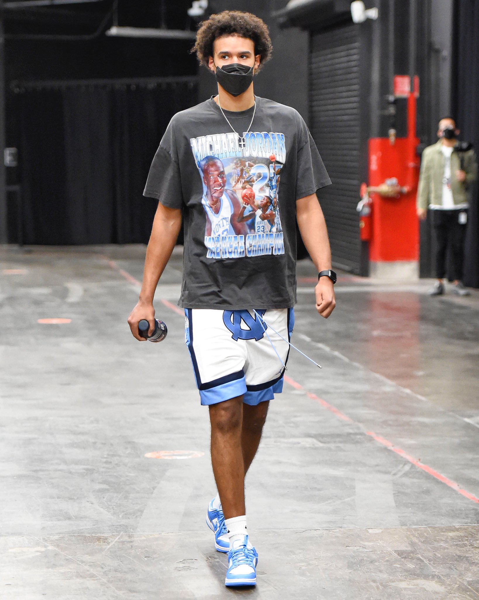 Taylor Vippolis on X: From the MJ graphic tee to the Just Don shorts to  the Dunk Lows, Cam Johnson really went all out to rep Carolina.   / X