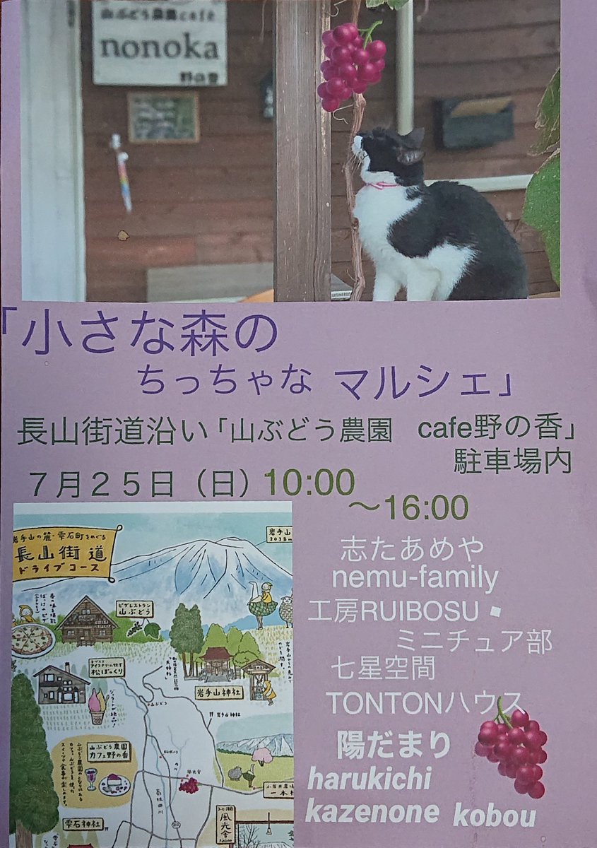 山ぶどう農園カフェ野の香 山ぶどう農園カフェ野の香