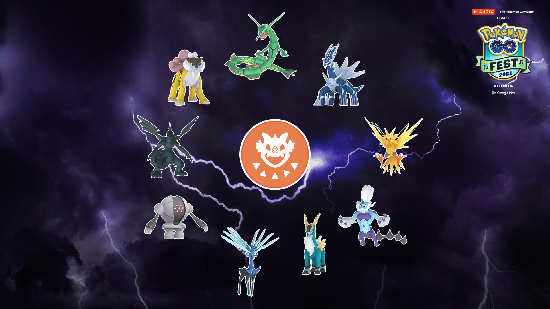 Pokemon Go Japan 雷 の 伝説 レイドバトル に備えてチームを準備しておきましょう 日本時間13時から14時 および17時から18時の 雷 の 伝説 レイドバトル では サンダー ライコウ レジスチル レックウザ ディアルガ などが 伝説