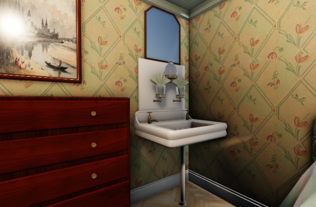 I made the RMS Olympic's 'Modern' Style cabin from her 1928-1929 refit as a practice for utilizing some new ways of doing things! #Roblox #RobloxDev #RMSOlympic