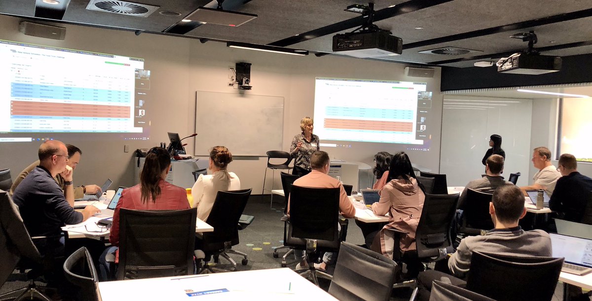 mlindeque's tweet photo. Our 3rd QUT Digital MBA cohort enjoying their weekend intensive, participating and competing against each other in a Harvard simulation - F2F and virtually - under the guidance of Elizabeth Marsland. #digitalMBA #QUTMBA https://t.co/b7aSiA0G9g