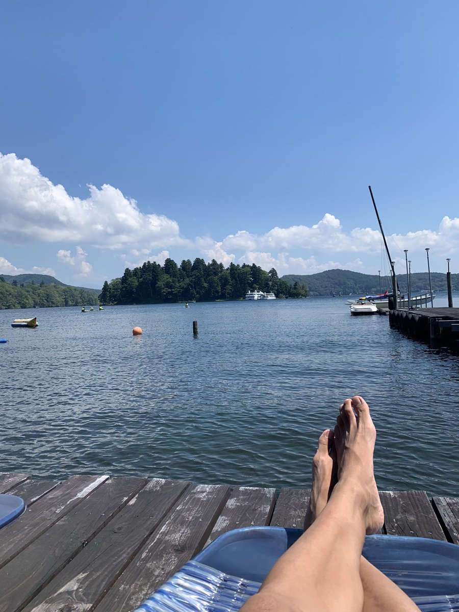 SUP人口が爆増！
#SUP 
#野尻湖