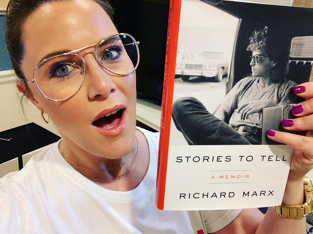 Got my copy of @richardmarx new book #Storiestotell! Can’t wait to dive in. Love you, bud. ❤️👊🏻