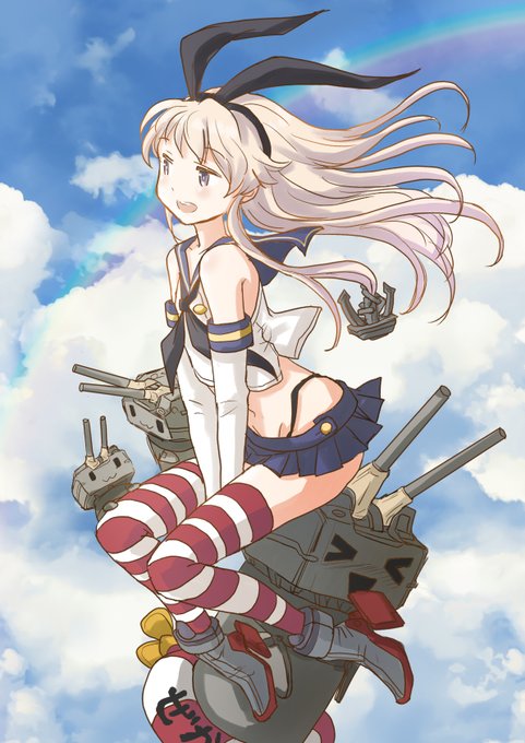 島風ちゃんのtwitterイラスト検索結果