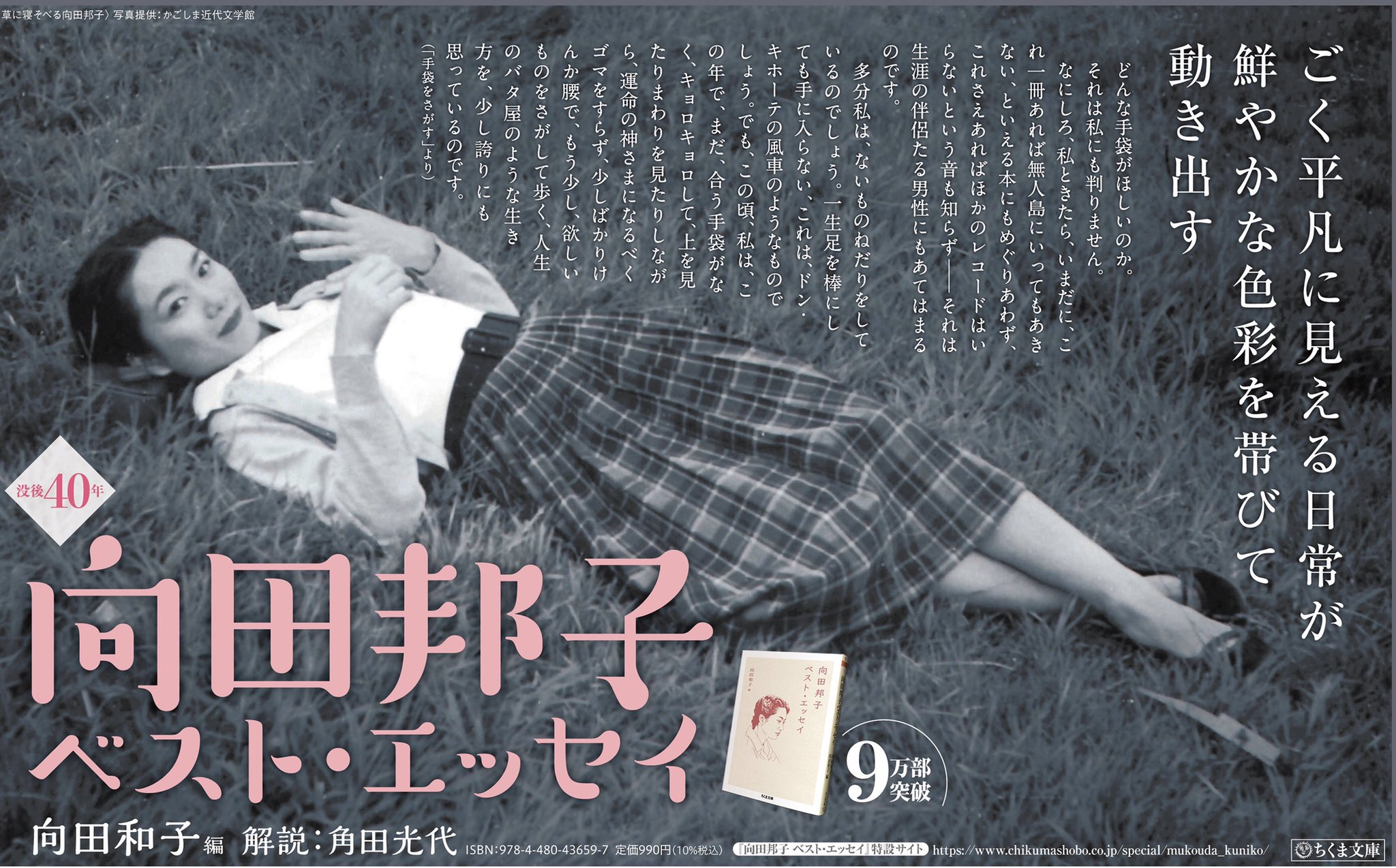 図録 向田邦子の世界 半券チラシ付き 向田邦子ベスト・エッセイ (ちくま文庫) | 邦子, 向田, 和子