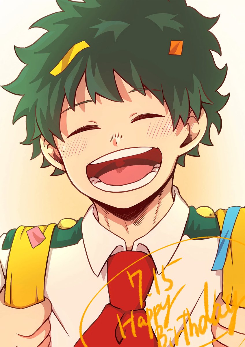 #緑谷出久生誕祭2021
#緑谷出久誕生祭2021
ああああああ!!めちゃくちゃ遅くなった!!!
デクくんおたおめ!!!!! 