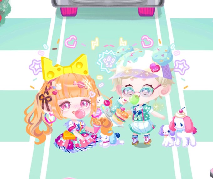 クリームソーダのtwitterイラスト検索結果