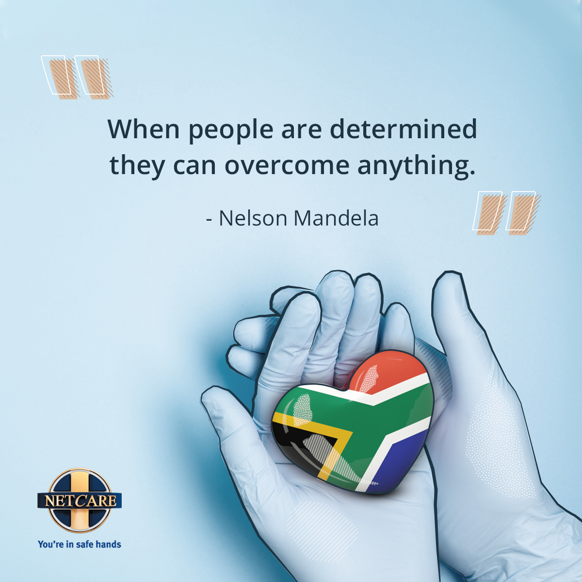 In honour of Tata Madiba and his commitment to Ubuntu, let’s continue to do our part and help keep each other safe, not only today but every day. In true Ubuntu spirit – I am because you are. #MandelaDay