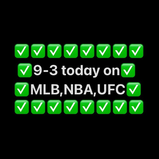 MinutemenDy856's tweet photo. Stay winning hop on the gains train and see whats really up!!!
#bet #parlay #ufcparlay #ufcwin #nbapicks #nbawin #ufcko #mlbpicks #mlbparlay #nbaparlay #easywinning #sports #sportsadvice #mgm #sportsbook #gamblingtwitter https://t.co/ahqIyfgImq