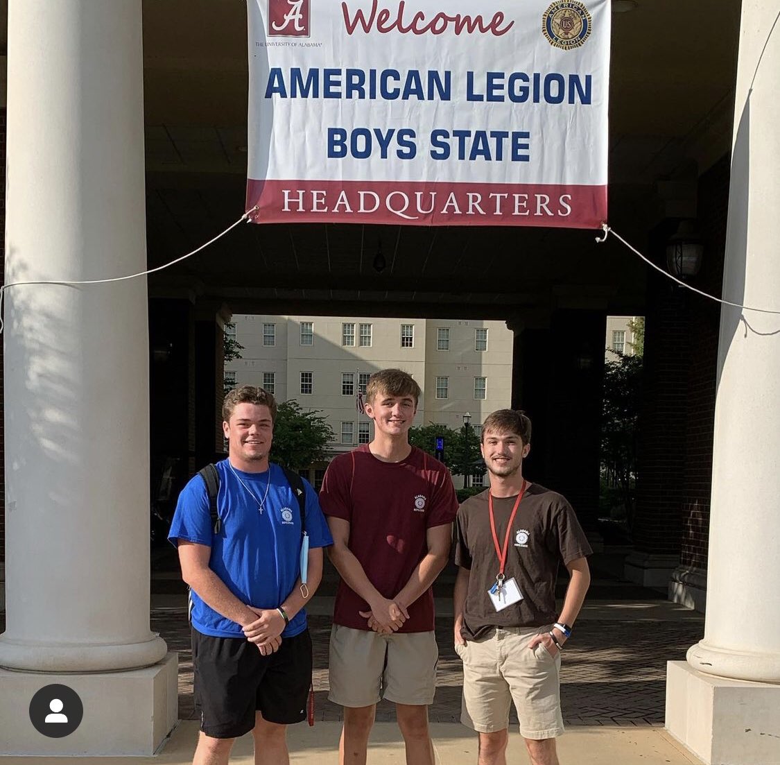 Stetson had the opportunity to represent Coffee County Schools at @alboysstate at The University if Alabama this week. He had a great week and learned a lot!