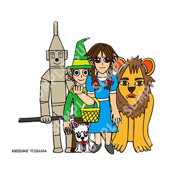 吉田圭佑アート事務所 更新情報 オズの魔法使い のイラストです ショップを是非ご覧ください Base Art Shop Keisuke T Co T5teiszgbz Base イラスト イラスト販売 吉田圭佑アート事務所 吉田圭佑