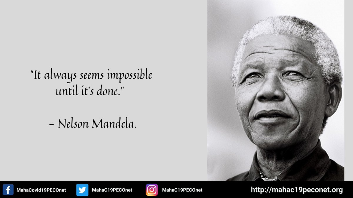MahaC19PECOnet's tweet image. “It always seems impossible until it&apos;s done.” ― #Mandela. 
Name an individual who you think has made impossible, Possible with his/her courage and dedication.

#MandelaDay #RISEinfinity #MahaPecoNet

@RISEInfinityF @karonshaiva @nvcmenon @YkabirYusuf @AandaleebQur @DcunhaValerie