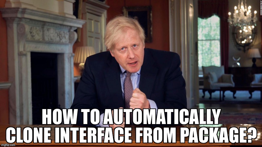 overflow_meme's tweet image. How to automatically clone interface from package? stackoverflow.com/questions/6842… #typescripttypings #typescript
