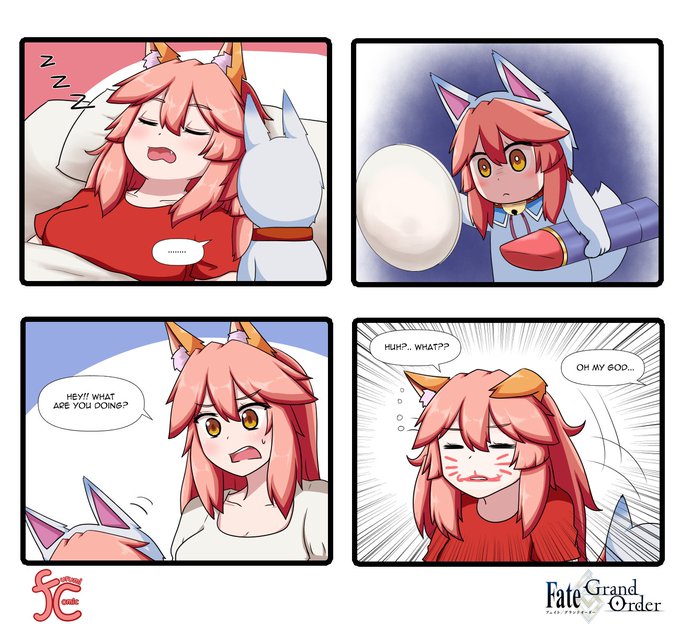 A Sleep Make Up
#FGO #FateGO #タマモキャット 