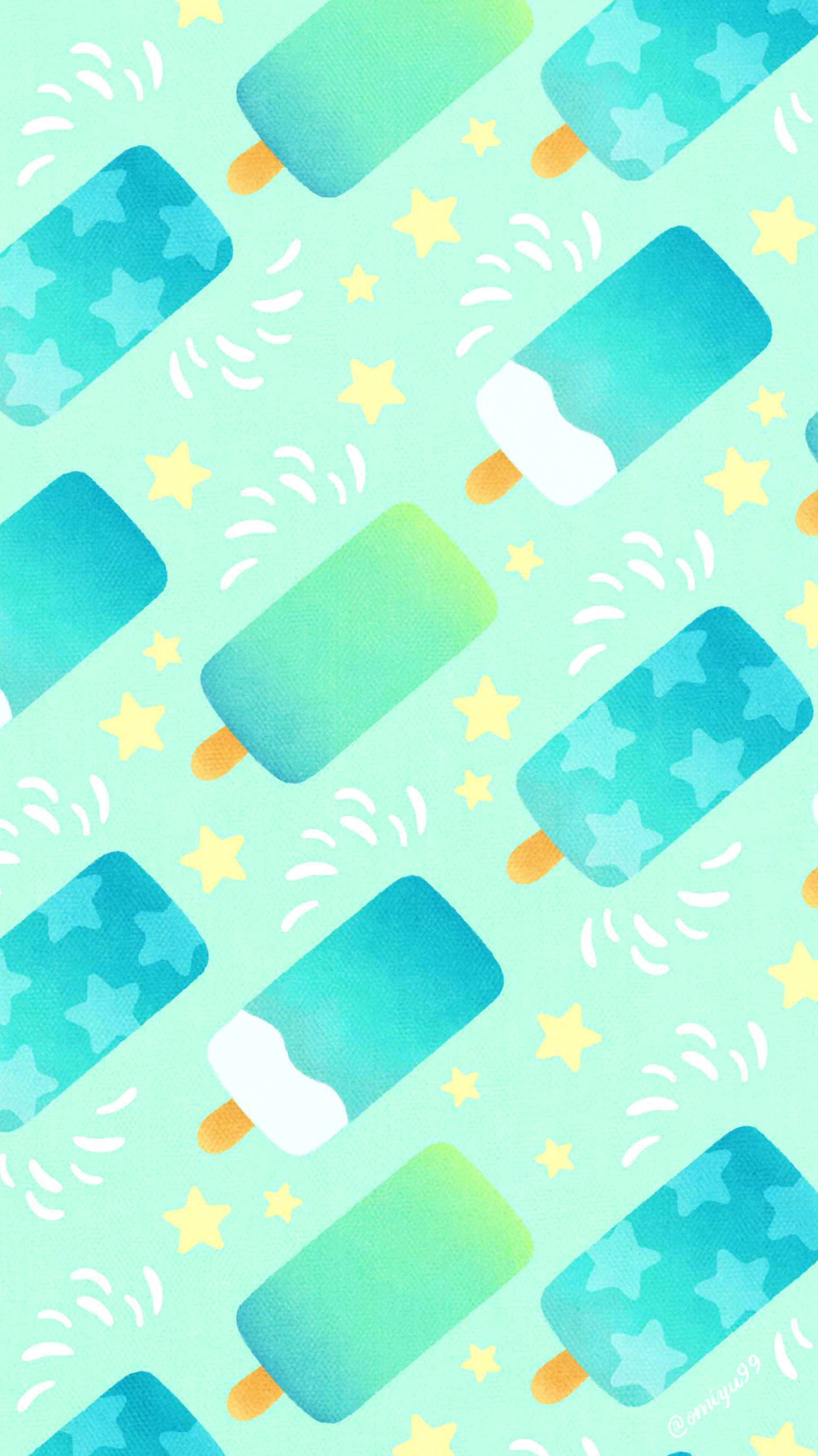 Omiyu お返事遅くなります ソーダアイスな壁紙 Illust Illustration 壁紙 イラスト Iphone壁紙 アイス Icecream Soda 食べ物 だんだん暑くなってきましたね T Co Gpaa2wgmjz Twitter