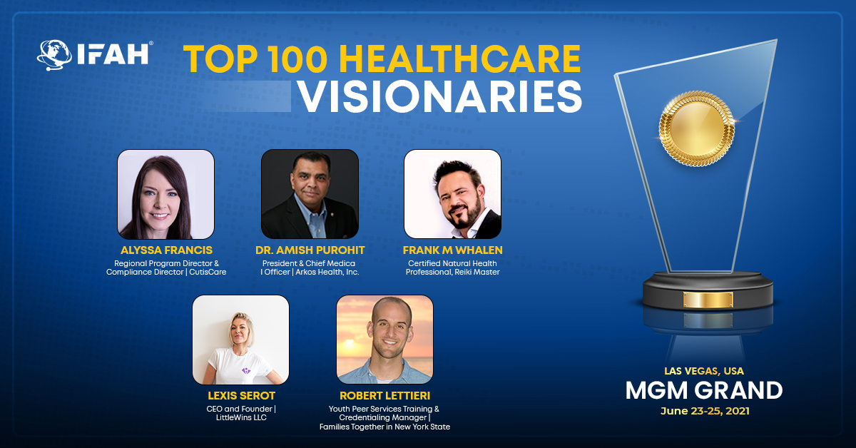 ifahconf's tweet photo. IFAH awarded the renowned thought leaders with ‘Top 100 Healthcare Visionaries’ award for their valuable insights on the challenges and successful participation in the industry. With changing times, thought leaders keep the industry thriving.
#IFAH #Awards #Visionaries https://t.co/pxyLsJZ4eg