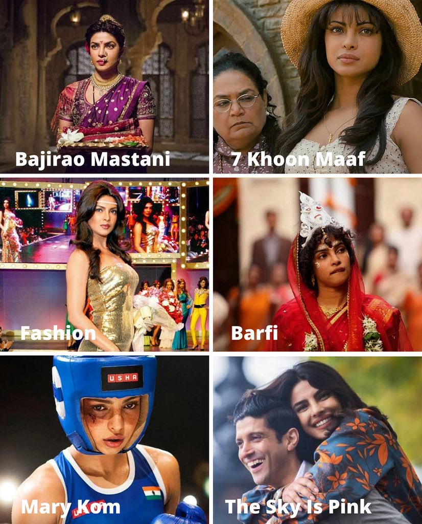 RT @filmfare: Which is your favourite #PriyankaChopra movie of all time?

Let us know in the comments below! https://t.co/rWIL9NuwEK