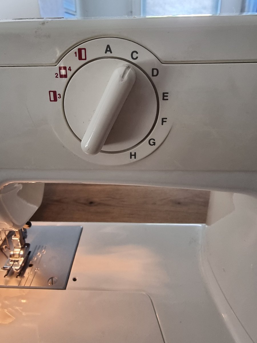 overmari's tweet image. Ik vraag me dan toch af waarom de B is overgeslagen..#Janome #naaimachine