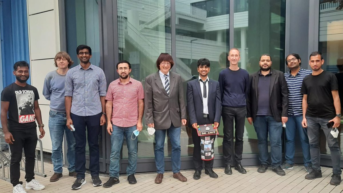 The Schmittel Group (@schmittelgroup) on Twitter photo Congratulations
<a href="/AmitChem232/">AMIT GHOSH</a>
for successfully defending your PhD examination. Best wishes for all your future endeavors... Congratulations
<a href="/AmitChem232/">AMIT GHOSH</a>
for successfully defending your PhD examination. Best wishes for all your future endeavors...