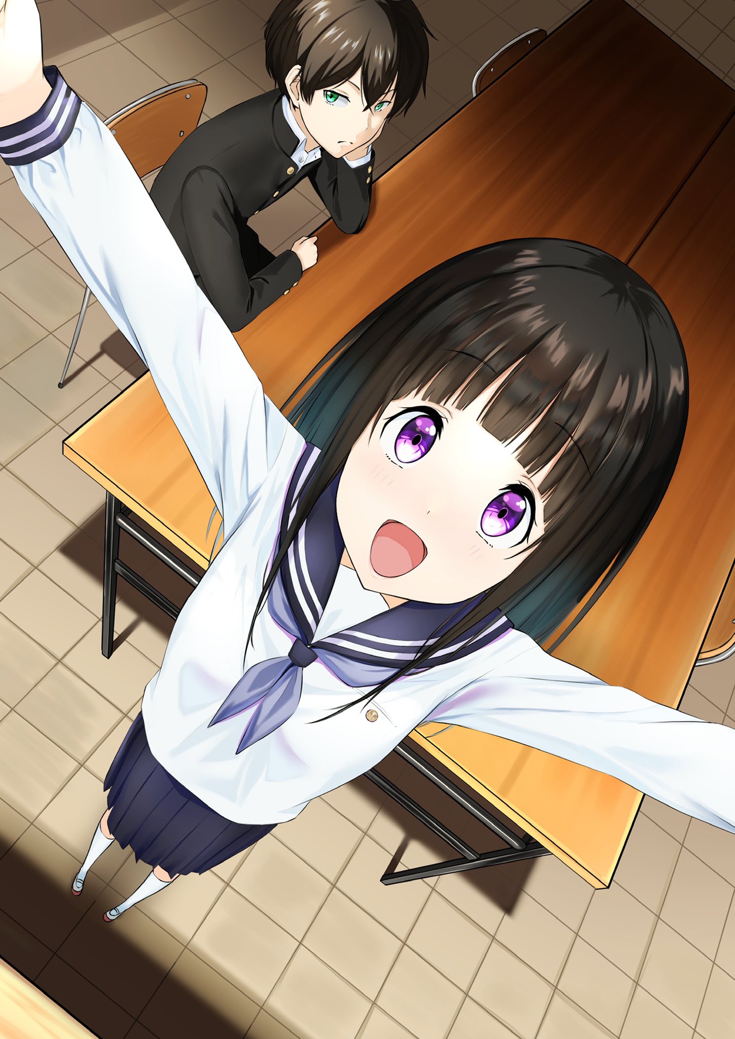 チロル 今まで描いてきた氷菓 再投稿 氷菓 千反田える 折木奉太郎 京アニ T Co S6wmdvy4cb Twitter