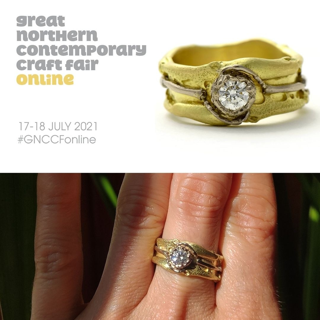 MagnoliaRestr's tweet photo. ✨#GNCCFonline 💎 18ct yellow and white gold diamond ring. Inspired by pre-Colombian jewellery and the delicate, natural texture of tropical insect. Use GNCCF15 at the check out. https://t.co/yP4PiRFVBW to get 15% OFF 
@NorthernCraft

#GNCCF #craftssayssomething #diamondring https://t.co/NodbyCK4Fn