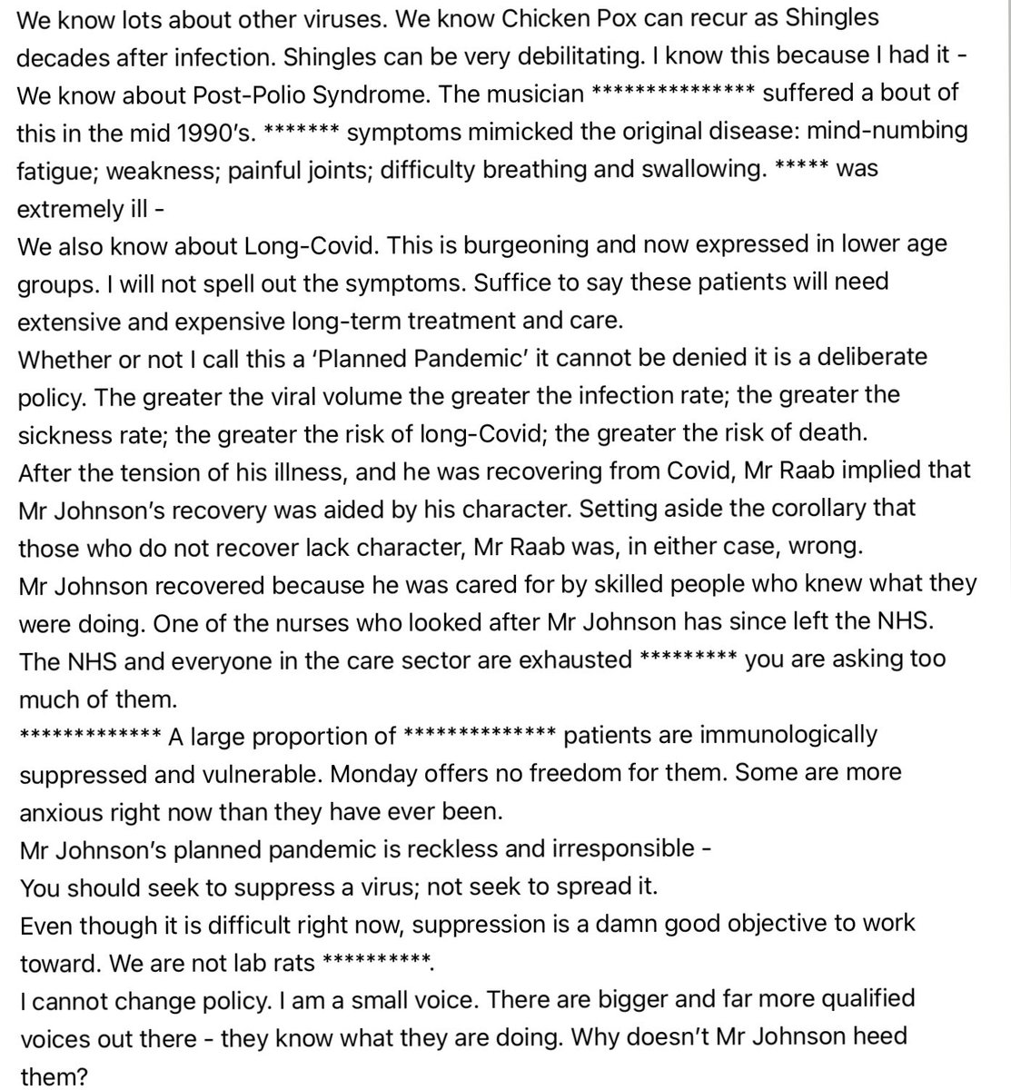 frankgwest's tweet photo. @BorisJohnson @JolyonMaugham @nulasuchet @NeilKBrand @KathyBurke @CarolineLucas @carolecadwalla @PippaCrerar @chrischirp @dgurdasani1 @doctor_oxford
#JohnsonVariant #PlannedPandemic
#WeAreNotLabRats #ChildrenAreNotLabRats https://t.co/dcS035L25V