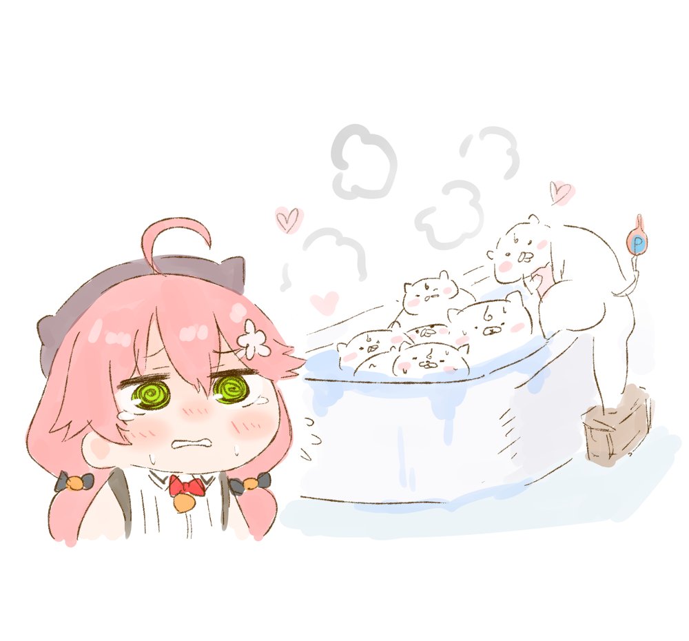 さくらみこ ,さくらみこ(私服衣装) 「#みこなま
#miko_Art 」|ねこやまのイラスト