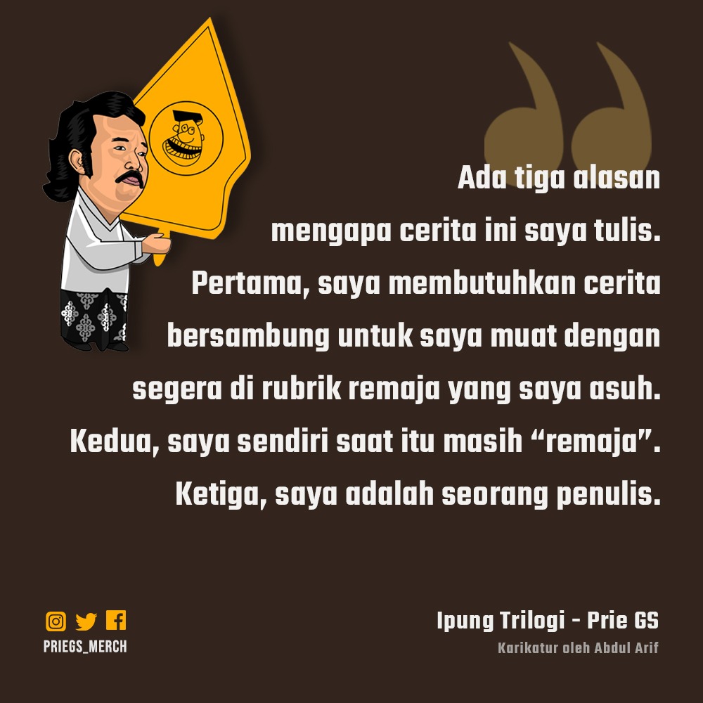 Buku dan Kaos PrieGS tweet media
