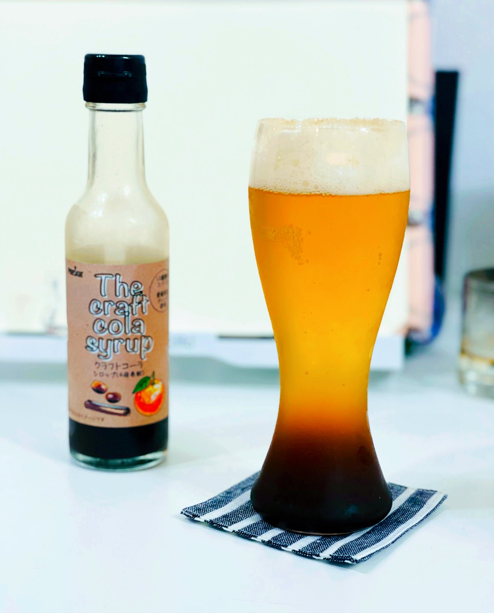 桜日梯子 ビールとコーラ どっちも好きな方はやってみて下さい 普通のビールとコーラは1 1でいいと思いますよ クラフトコーラはシロップの場合濃縮されてるので少量で W Twitter