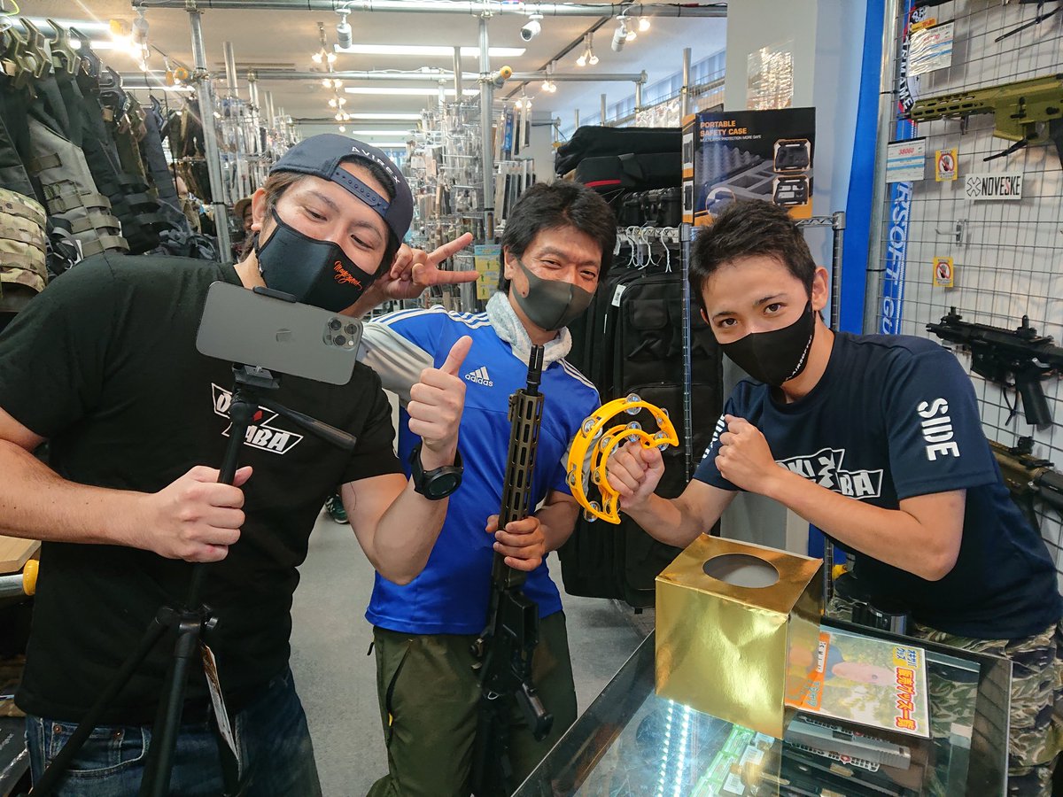 floatzel11's tweet image. 今日CQBゴースト参加された皆様ありがとうございました(^-^)
楽しい１日でした！
サバゲ初心者の友人の長物何がいいかエアソフト97に行きましたら
オキサバ1000円クジ頂きました！
オキサバ様Airsoft97様
ありがとうございました！
友人の初めてのエアガンとしてプレゼントしました！