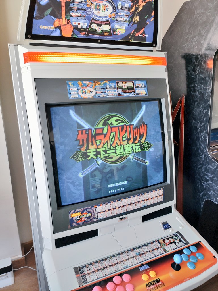 FeelFist's tweet photo. Samurai Spirits Tenkaichi Kenkakuden recién porteadito a Dreamcast 💙 https://t.co/o2CnfXTLu2