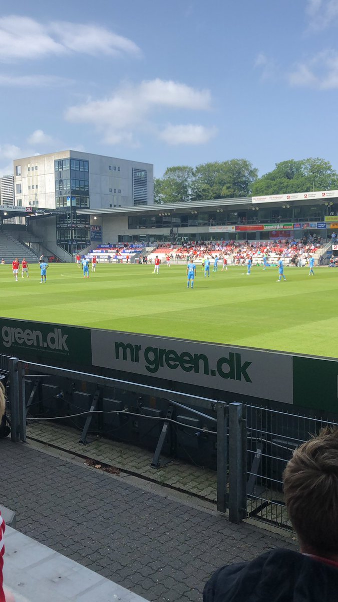 Skønt at være på stadion igen #sldk #jyllandsrubin #vbrfc